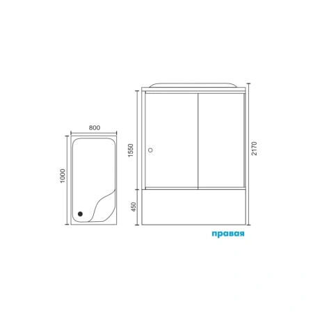 душевая кабина royal bath rb 8100bp6-bt-r