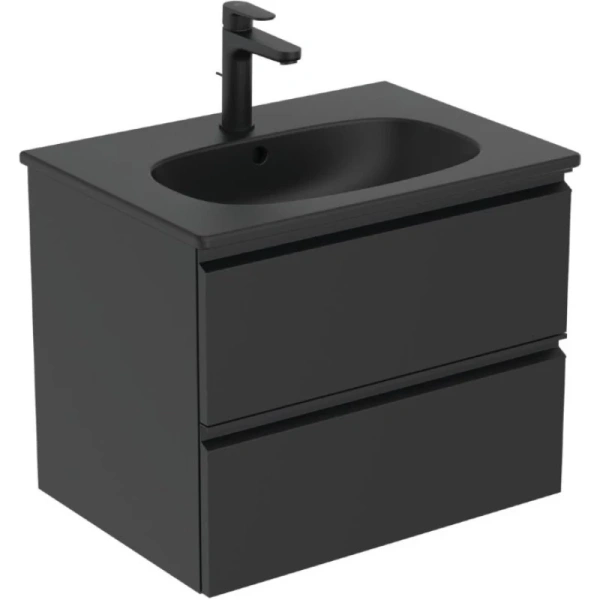 раковина полувстраиваемая ideal standard tesi t3510v3 60 см с отверстием под смеситель