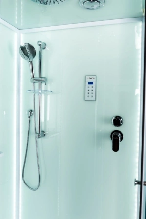 душевая кабина esbano es-l115cr 115x85 l eskl115crl без гидромассажа