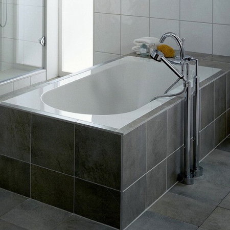 квариловая ванна villeroy & boch oberon ubq170obe2v-rw 170x75 см белый камень