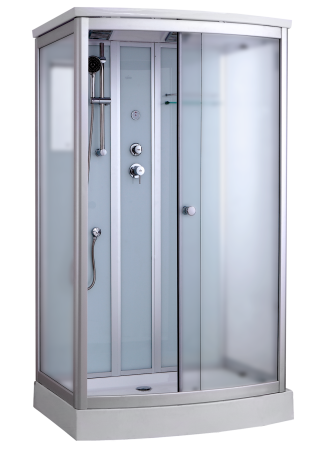 Душевая кабина Timo Standart Silver Fabric T-6615SF 120х90