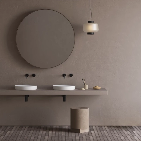 раковина-чаша catalano sfera 0524450001 45x45 см, накладная, белый глянец