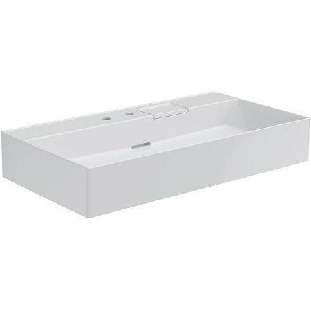 раковина kerama marazzi logica 90 lo.wb.90.2 белая глянцевая
