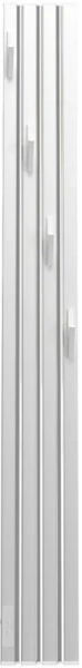 полотенцесушитель point пиано pn19722wc электрический, 15x120 см, белый|хром