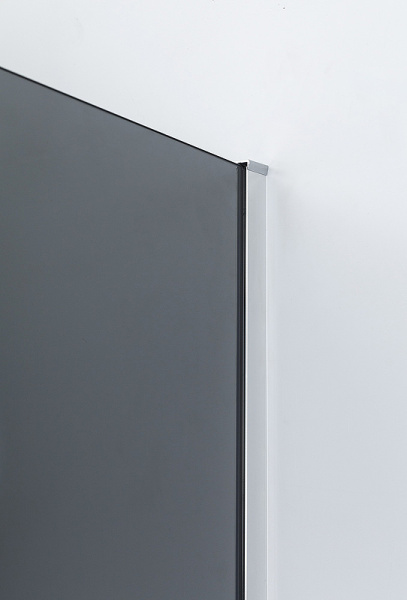 душевая дверь cezares slider 90 slider-b-1-80/90-grigio-cr профиль хром стекло серое