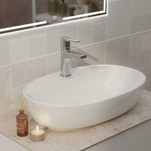 смеситель для раковины kerama marazzi sonata p4cr205znkm хром