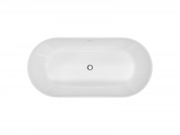 акриловая ванна belbagno 158х74 bb306-1585 без гидромассажа