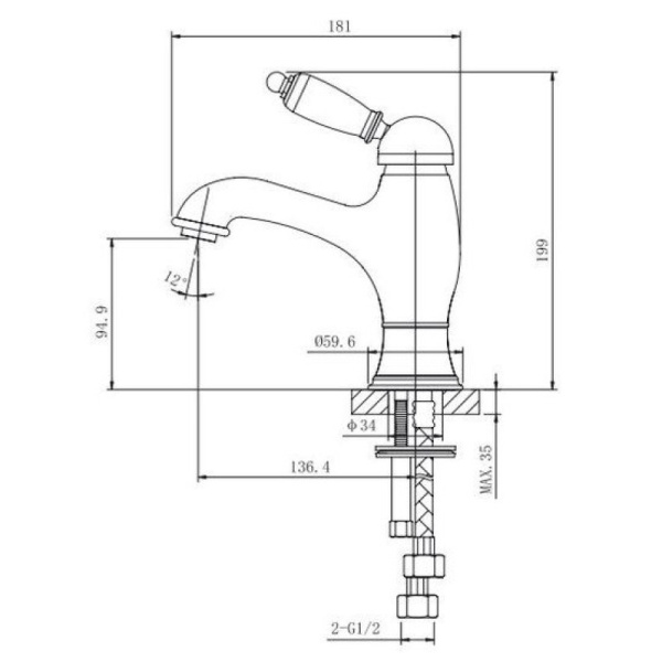 смеситель для раковины с донным клапаном caprigo adria uno metal edition 02m-520-crm смеситель для раковины с донным клапаном caprigo adria uno metal edition 02m-520-crm