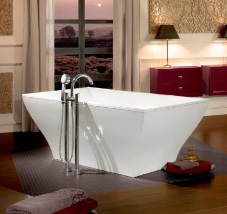 квариловая ванна villeroy & boch la belle ubq180lab2pdv-01 180x80 см