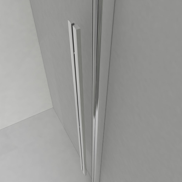 душевой уголок vincea lugano 150×90 vsr-1l9015clb-1 профиль черный, стекло прозрачное