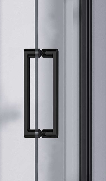 душевой уголок vincea como-n 160×90 vsr-4cn9016clb профиль черный, стекло прозрачное