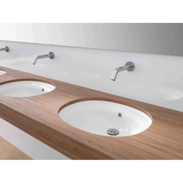 раковина toto public lw764y#xw встраиваемая, 54x46 см, белая