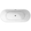 акриловая ванна belbagno uno 170x75 bb701-1700-750-k без гидромассажа
