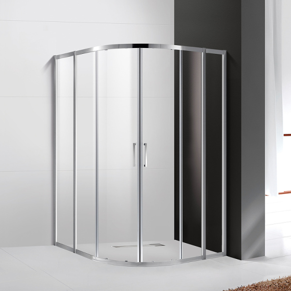 душевой уголок cezares molveno 120x120 molveno-r-22-90+30-c-cr-iv профиль хром стекло прозрачное