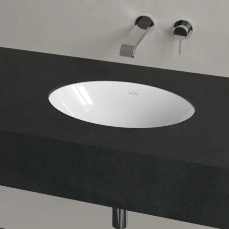 раковина villeroy & boch loop & friends 4a530001 встраиваемая снизу, 43х28 см, белая