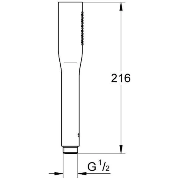 ручной душ grohe eurhoria cosmopolitan 27367000