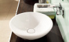 раковина villeroy & boch loop & friends 514401r1 накладная, ø43 см, альпийский белый с покрытием ceramicplus