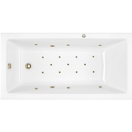 Акриловая ванна Excellent Wave Slim 170x75 "RELAX" цвет бронза