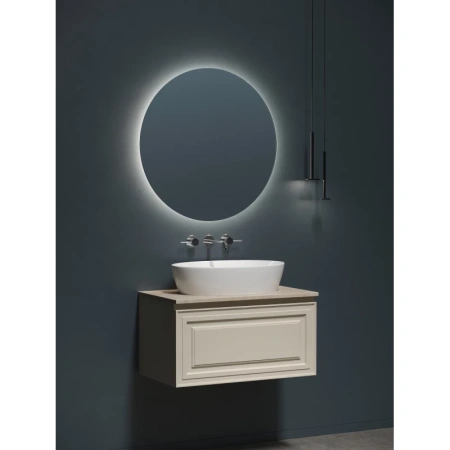 тумба под раковину sancos very 80 vr80ce подвесная beige soft