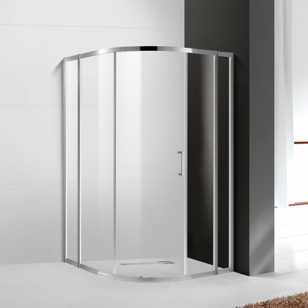 душевой уголок cezares molveno 120x120 molveno-r-11-90+30-c-cr-iv профиль хром стекло прозрачное