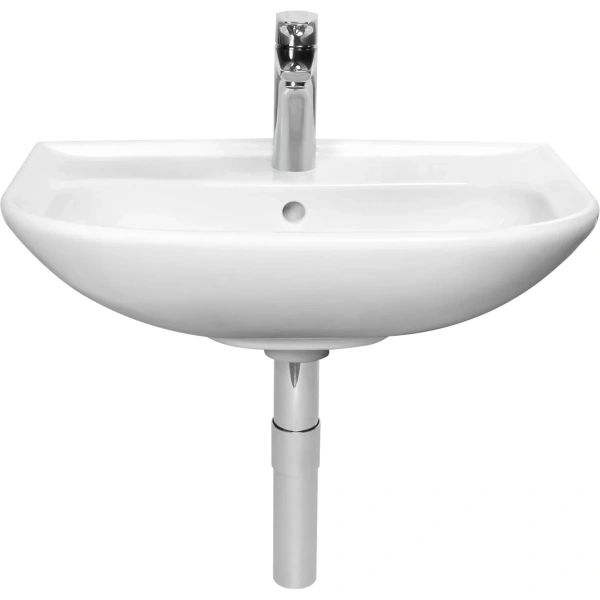 раковина roca access zru9307609 55x42 см подвесная, белый