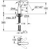 смеситель для раковины без донного клапана grohe essence new 23463001