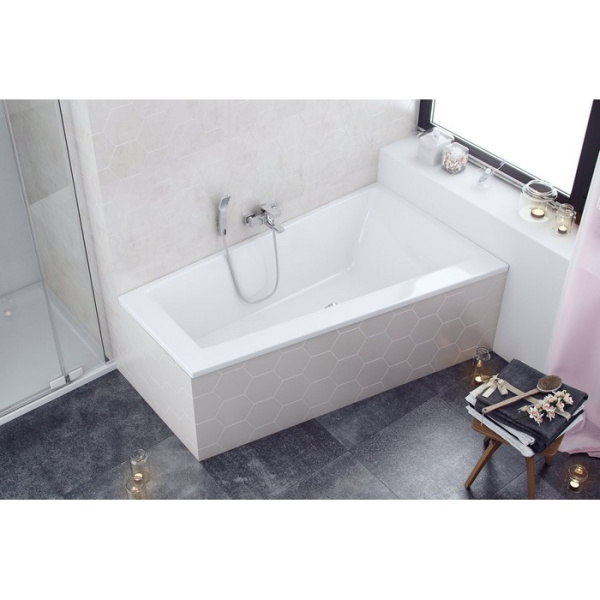 акриловая ванна excellent sfera slim 170x100 r waex.sfp17whs без гидромассажа