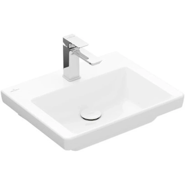 раковина 50x40см villeroy & boch subway 3.0 43705101