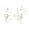 гигиенический душ со смесителем rgw sp-210b
