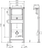 инсталляция для писсуаров oli euro ii urinal 136179
