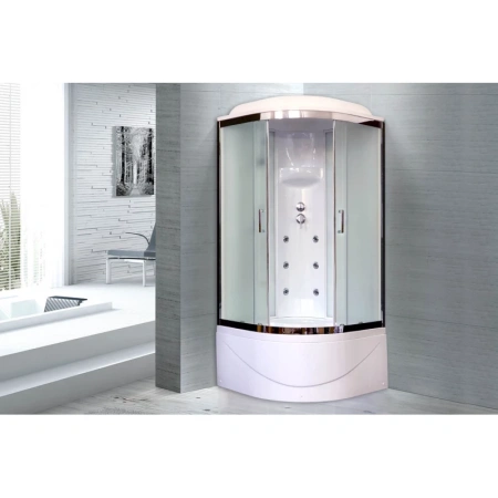 душевая кабина royal bath rb 100bk3-wc-ch