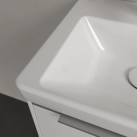 раковина 45x37см villeroy & boch subway 3.0 4370fk01