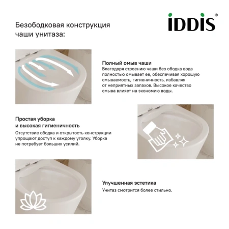 унитаз подвесной iddis bridge brirdsei25 сиденье с микролифтом
