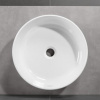 раковина villeroy & boch collaro 4a1840rw накладная, ø40 см, stone white (белый матовый) с покрытием ceramicplus