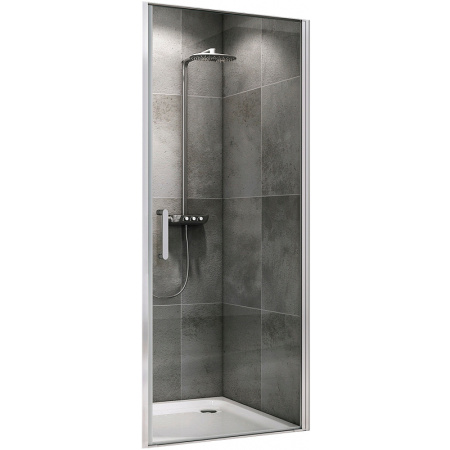Душевая дверь Abber Sonnenstrand 70 AG04070 профиль хром, стекло прозрачное