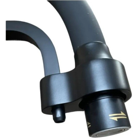 смеситель для кухни haiba hb76615-7 черный матовый