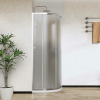 душевой уголок vincea city 80×80 vsq-5ct800mt профиль хром, стекло текстурное