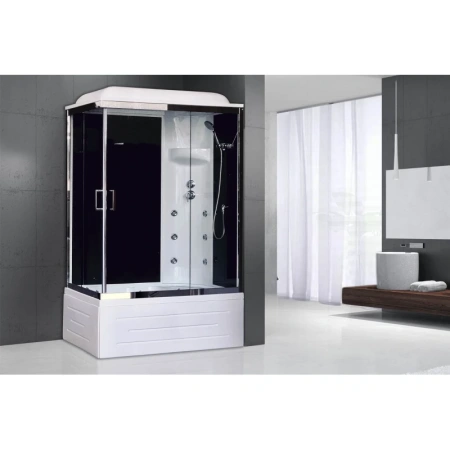 душевая кабина royal bath rb 8120bp3-bt-ch-r r