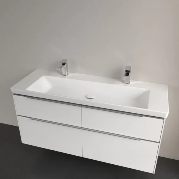 раковина 130x47,5 см villeroy & boch subway 3.0 4a70d101