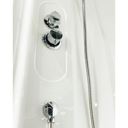 душевая кабина royal bath rb 90bk2-t 90x90 см