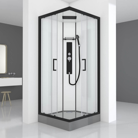 душевая кабина black&white galaxy g8002 900х900х2150 душевая кабина black&white galaxy g8002 900х900х2150