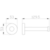 Держатель запасных рулонов Wonzon & Woghand Easy WW-8106 хром