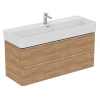 раковина накладная/полувстраиваемая ideal standard strada ii 120 см t300601