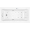 Акриловая ванна Excellent Wave Slim 180x80 "NANO" цвет хром