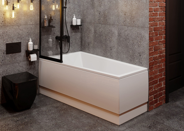 акриловая ванна vagnerplast cavallo vpba169cav3lx-04 160x90 l