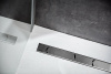душевой лоток ravak chrome oz 75 x01621 с решеткой, хром
