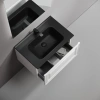 тумба под раковину sancos very vr70w 69 см, подвесная, белый матовый