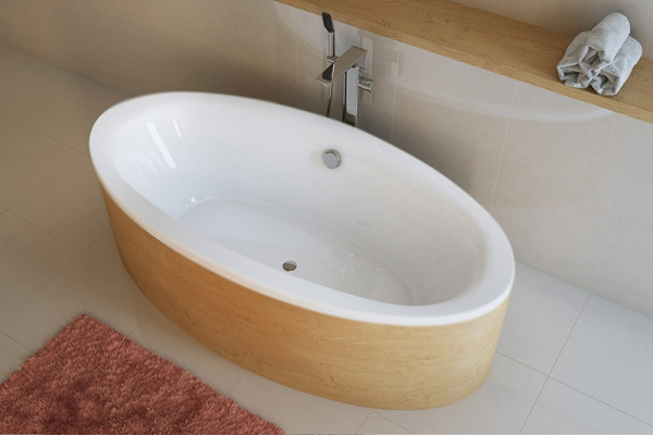 акриловая ванна excellent lumina 190x95 см waex.lum19wh