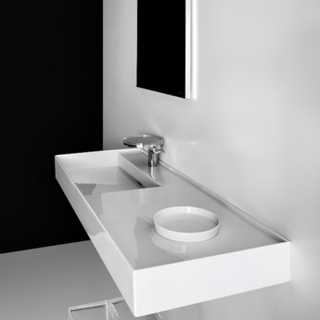 Раковина накладная/полувстраиваемая Laufen Kartell 120 см 8.1333.2.400.111.1