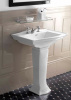 раковина подвесная devon & devon westminster iblg3fwes 69 см